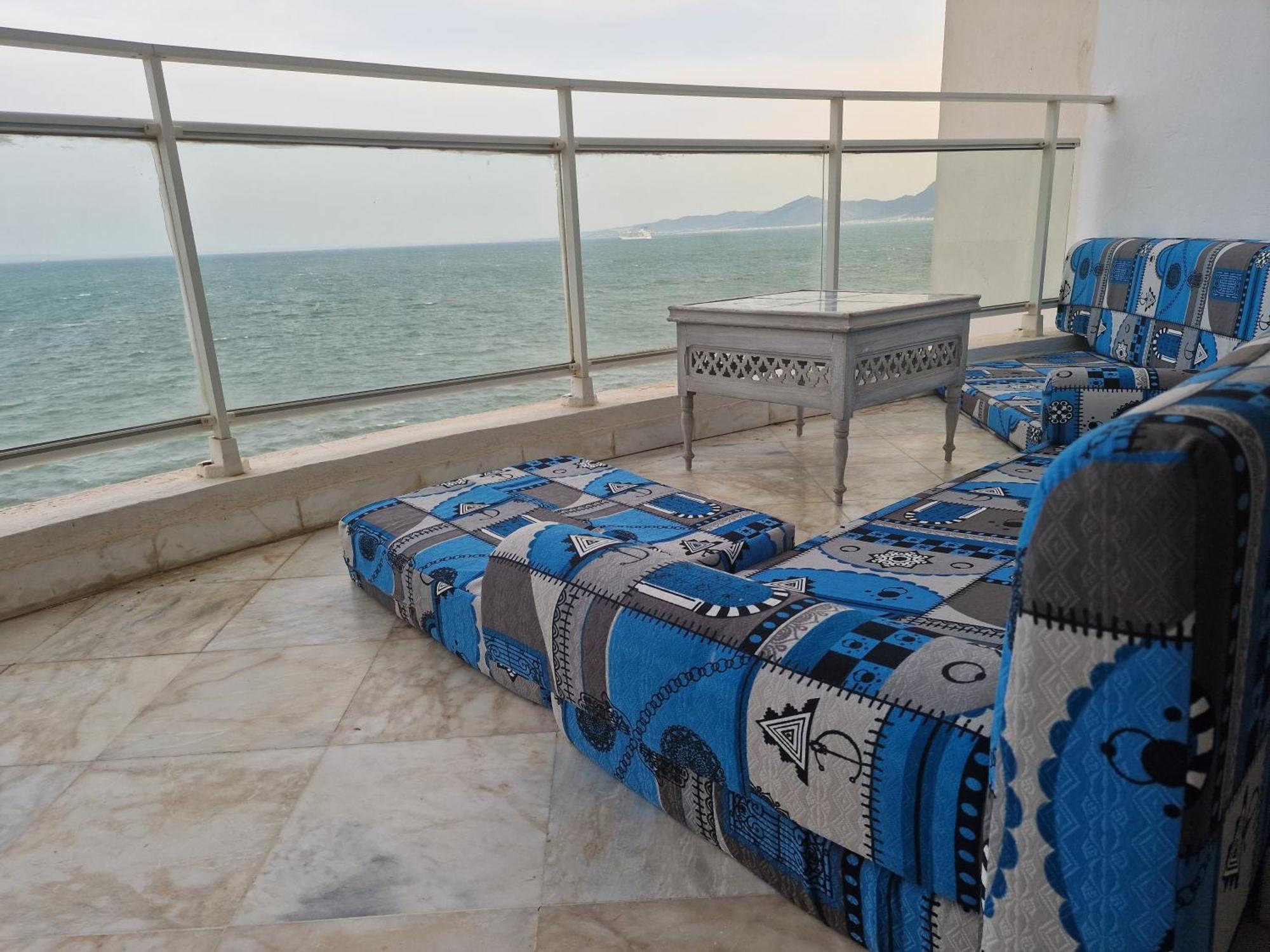 La Perle Bleue Apartment La Goulette Cameră foto